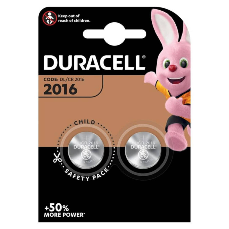 BUTTON BATTERY LITIO CR2016 3V