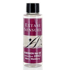 HEATING EFFECT MASSAGE OIL WITH BLACKBERRY PHEROMONES