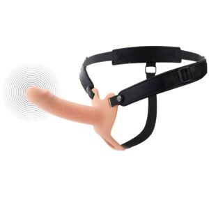 INFERNO VIBRATING PENIS SLEEVE STRAP-ON